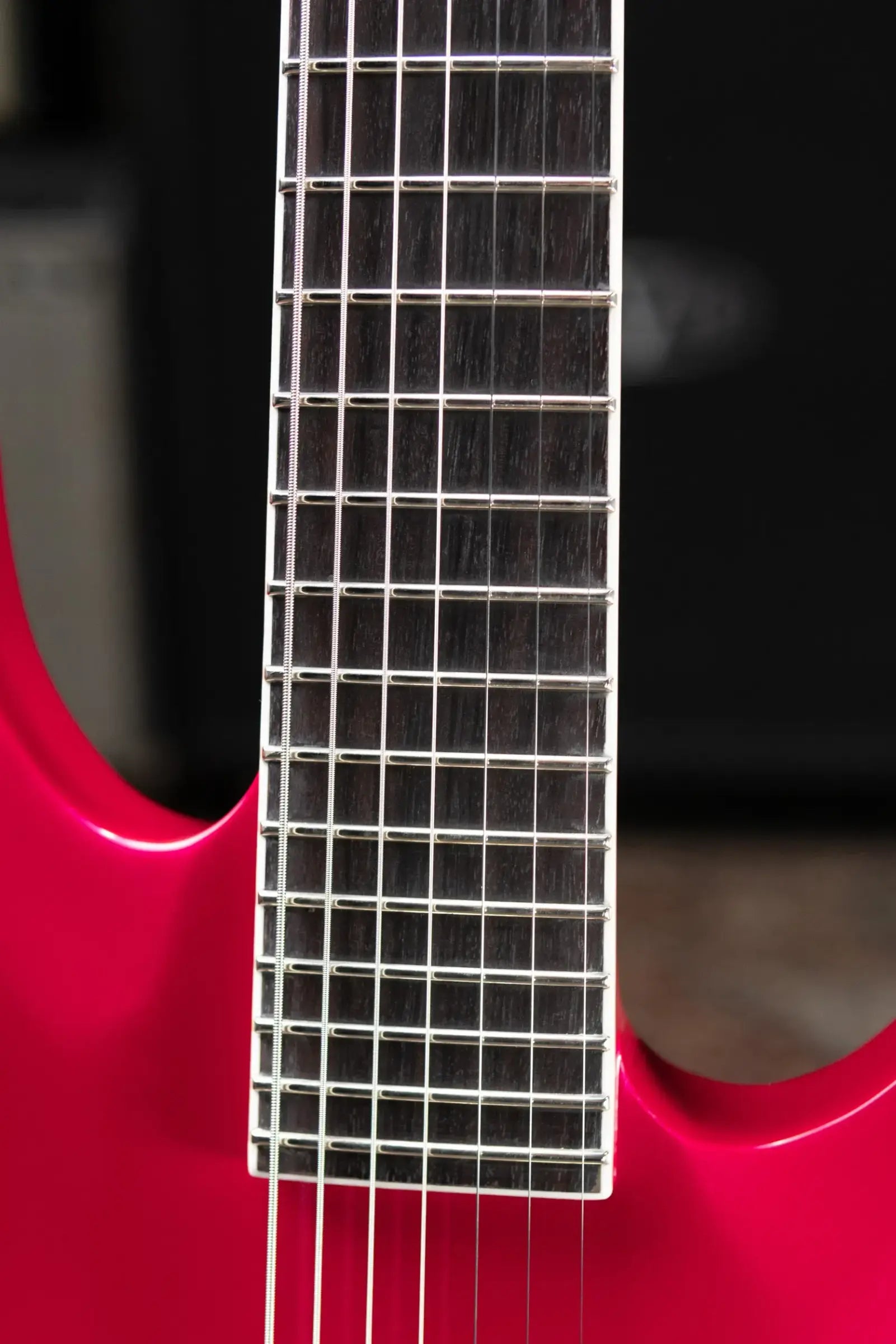 ESP LTD SC-607B Stephen Carpenter Signature 7-String Baritone Electric Guitar - Magenta with Hardshell Case