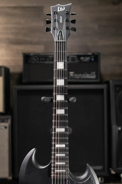 ESP LTD Viper-1001 Evertune Electric Guitar - Charcoal Metallic Satin