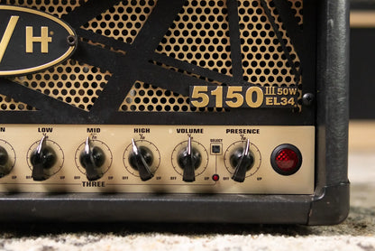 EVH 5150III 50W EL34 Guitar Amplifier Head with Footswitch - Used