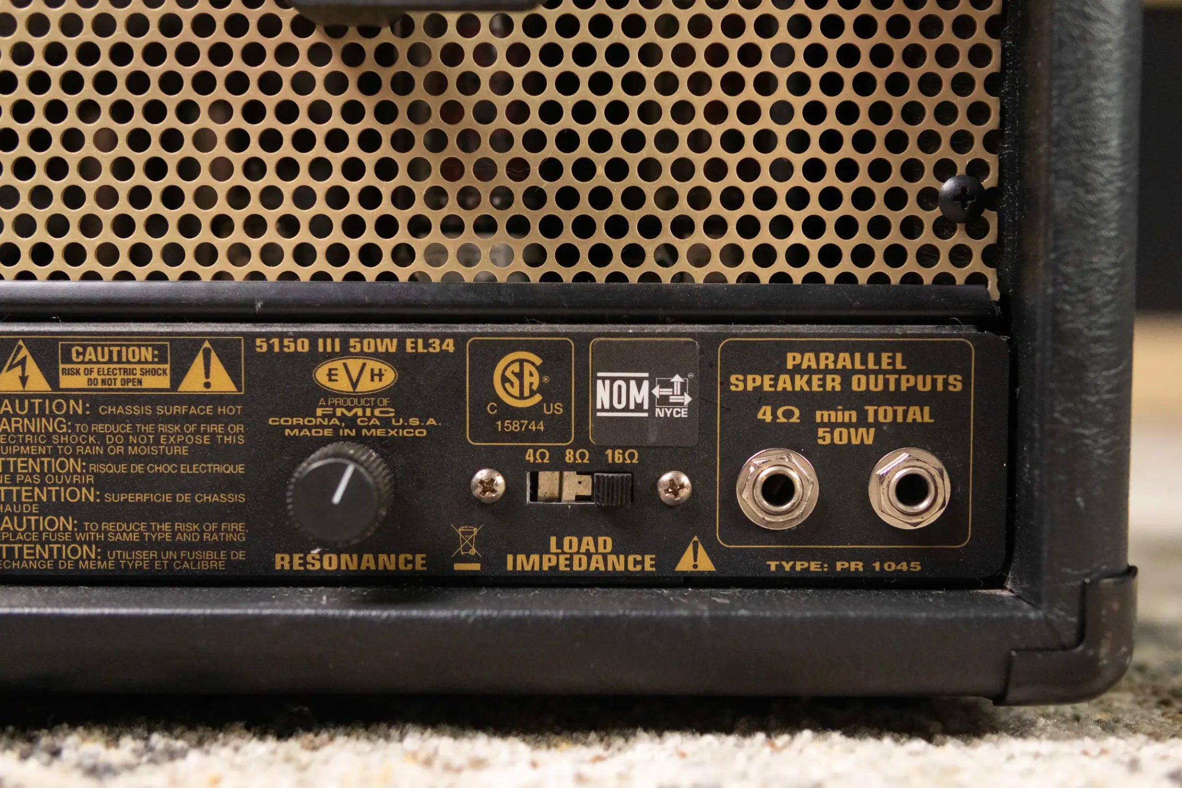 EVH 5150III 50W EL34 Guitar Amplifier Head with Footswitch - Used