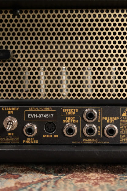 EVH 5150 50III EL34 Amp Head with Footswitch Pedal - Used