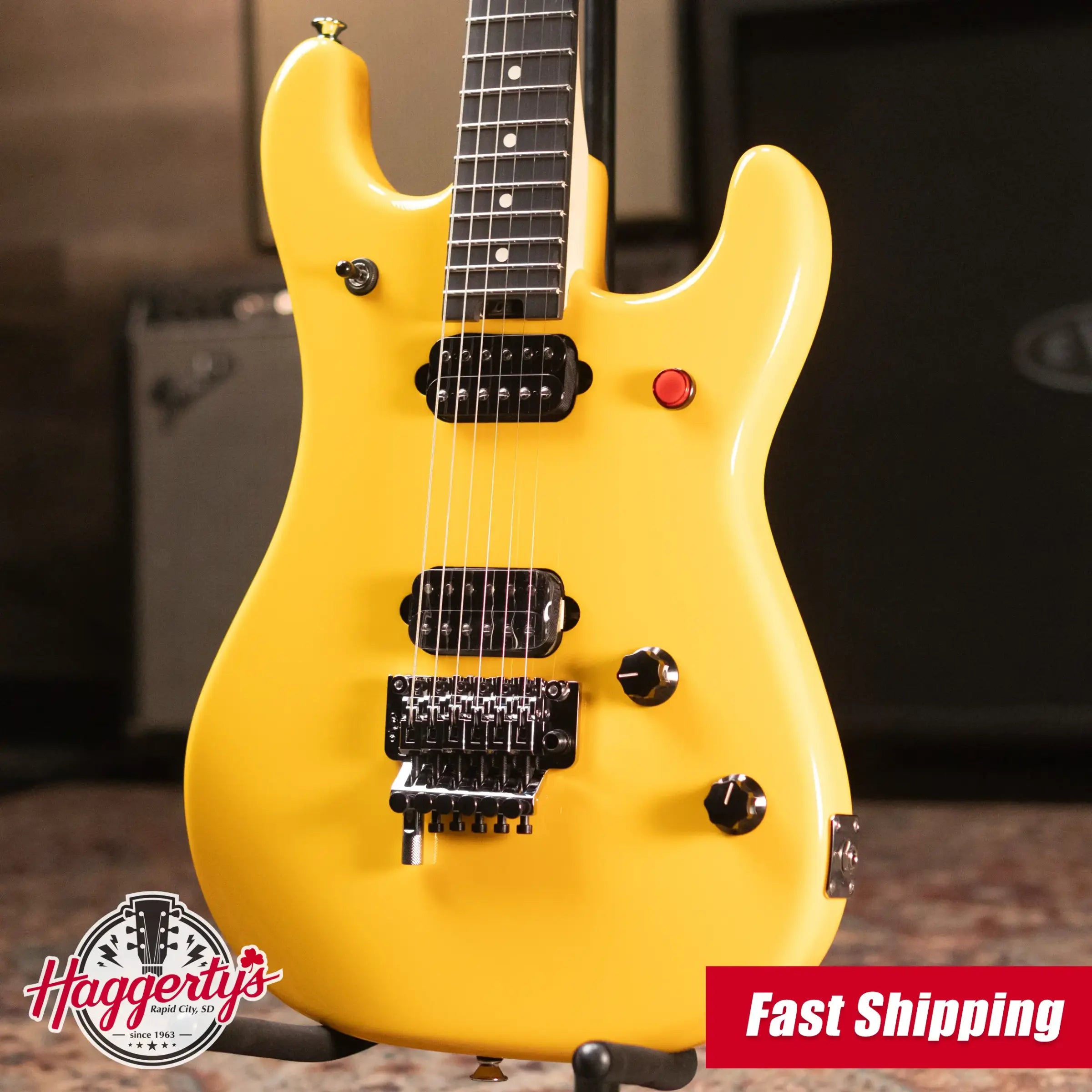EVH 5150 Series Standard Electric Guitar - EVH Yellow