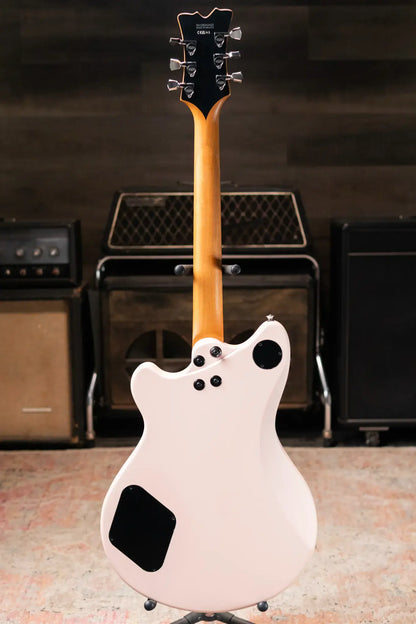 EVH Limited Edition SA-126 Special, Ebony Fingerboard Electric Guitar - Satin Shell Pink with Ivory Case