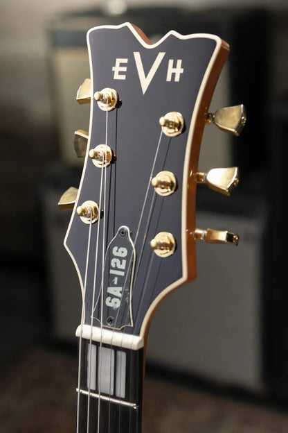 EVH SA-126 Special QM Semi-Hollow Electric Guitar - Tobacco Sunburst with Hardshell Case - Used
