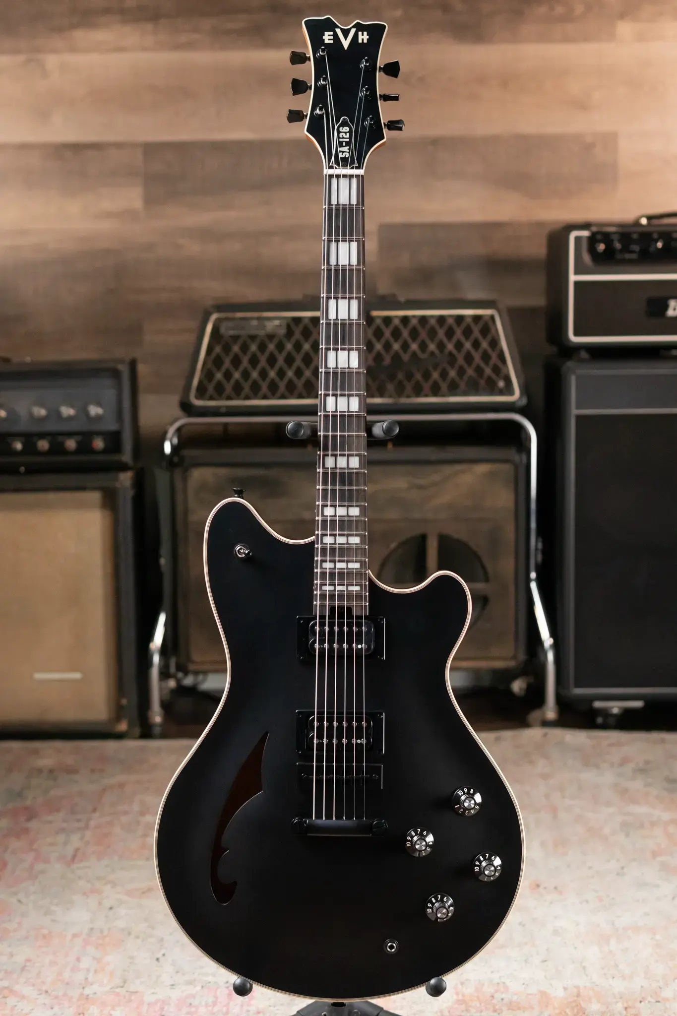 EVH SA-126 Special - Stealth Black with Hardshell Case