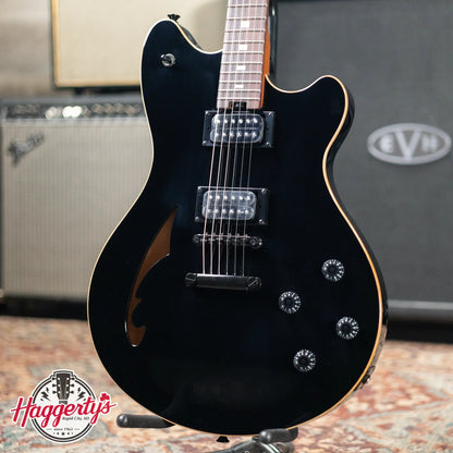 EVH SA-126 Standard Semi-Hollow Electric Guitar - Piano Black