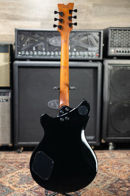 EVH SA-126 Standard Semi-Hollow Electric Guitar - Piano Black
