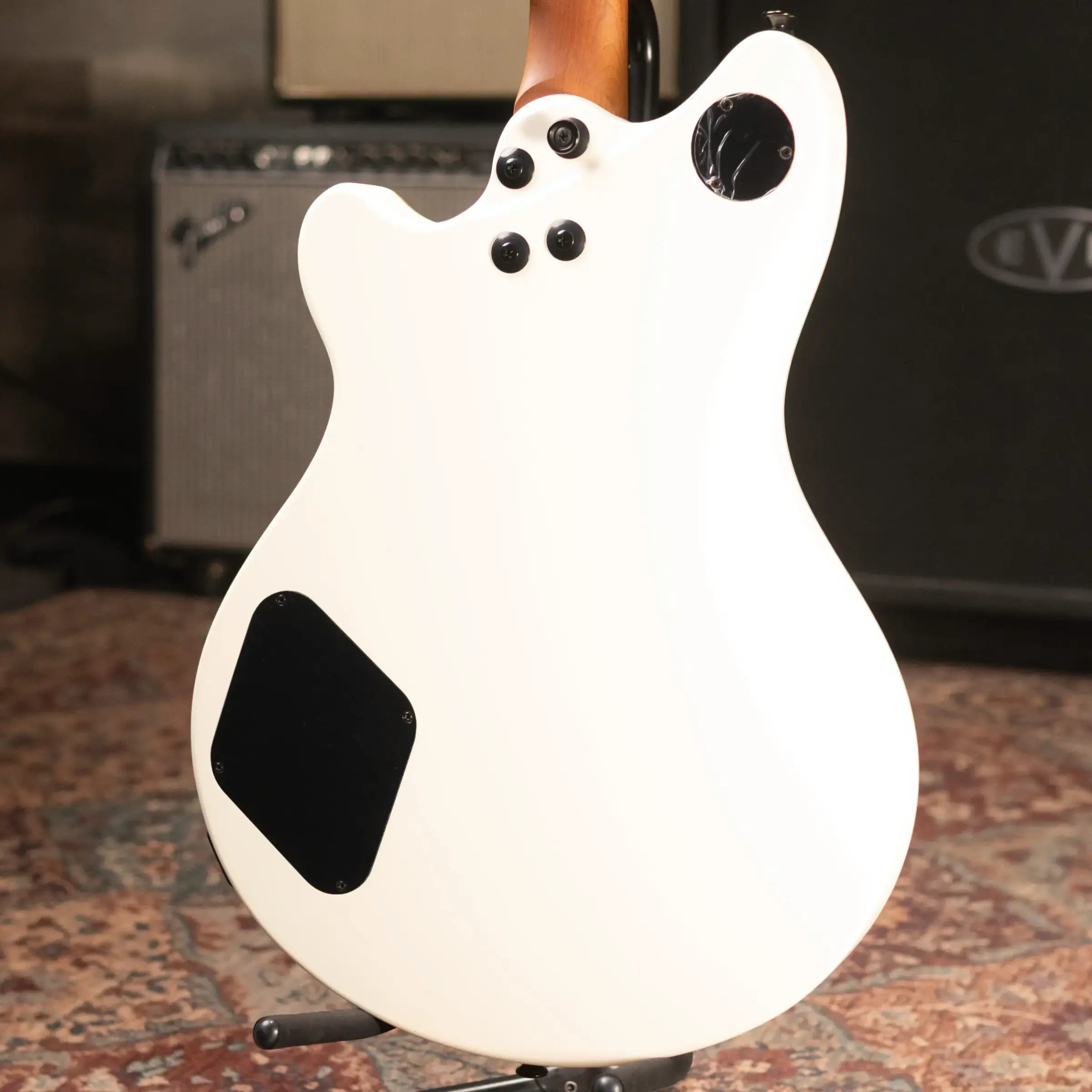 EVH SA-126 Standard Semi-Hollow Electric Guitar - Satin Vintage White