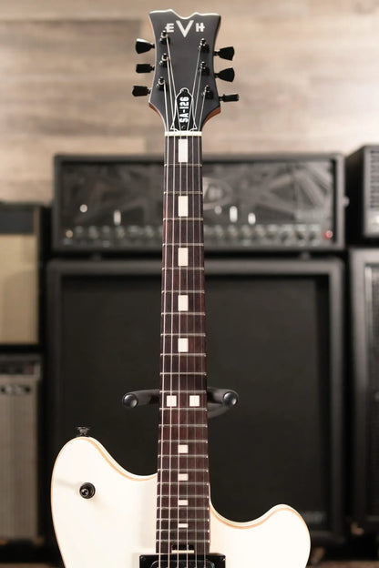 EVH SA-126 Standard Semi-Hollow Electric Guitar - Satin Vintage White