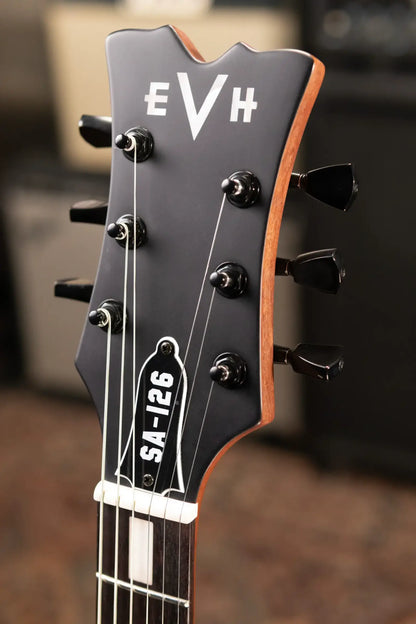 EVH SA-126 Standard Semi-Hollow Electric Guitar - Satin Vintage White