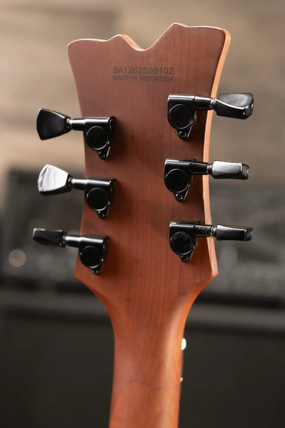 EVH SA-126 Standard Semi-Hollow Electric Guitar - Satin Vintage White