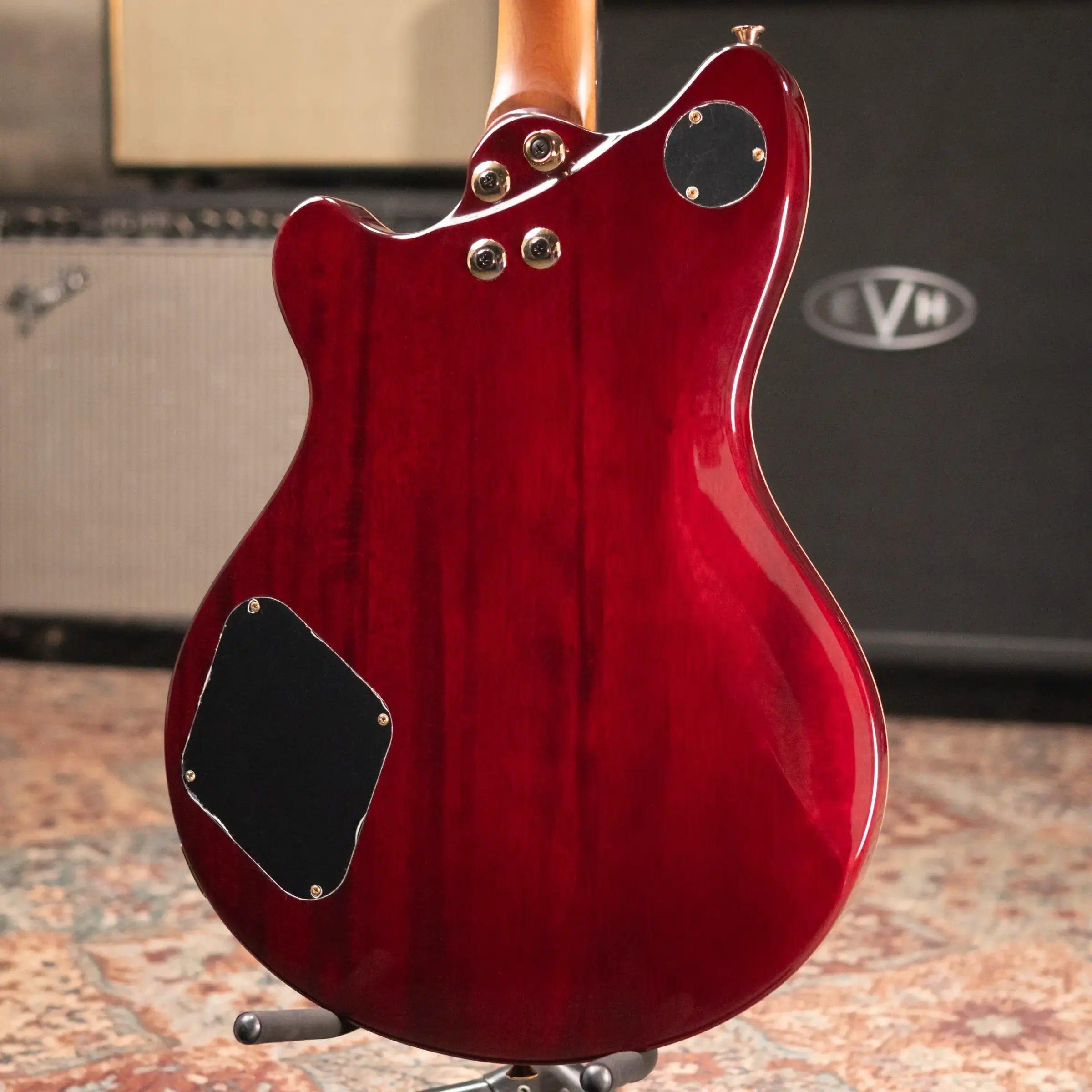 EVH SA-126 Standard Semi-Hollow Electric Guitar - Wine Red