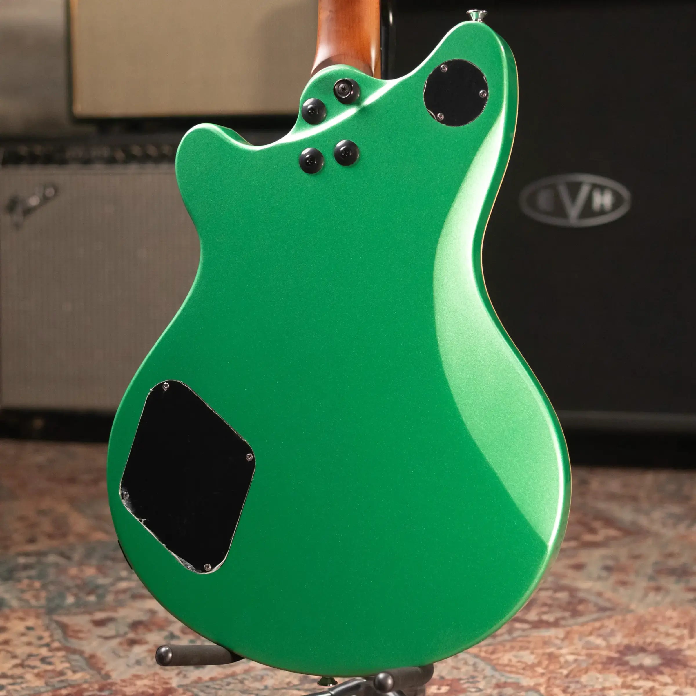 EVH SA-126 Standard Semi-Hollowbody Electric Guitar - Pelham Green