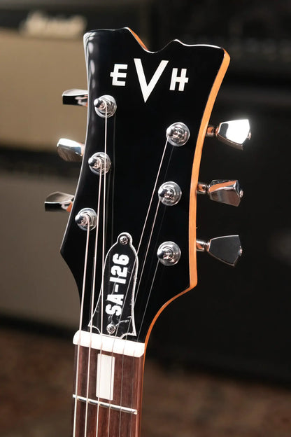 EVH SA-126 Standard Semi-Hollowbody Electric Guitar - Pelham Green