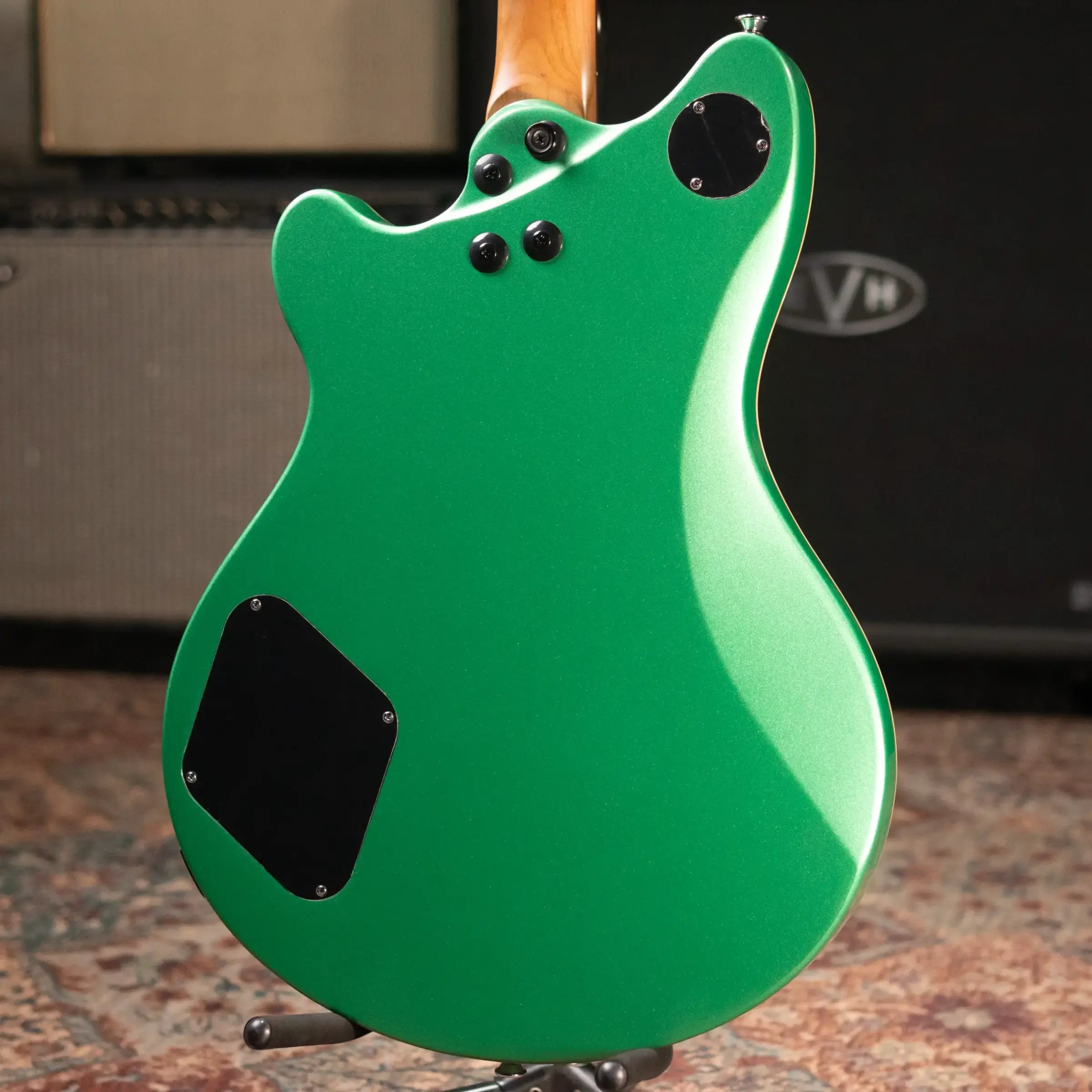 EVH SA-126 Standard Semi-Hollowbody Electric Guitar - Pelham Green