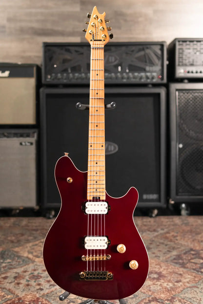 EVH Wolfgang Special TOM Electric Guitar, Baked Maple Fingerboard - Oxblood - Demo Model