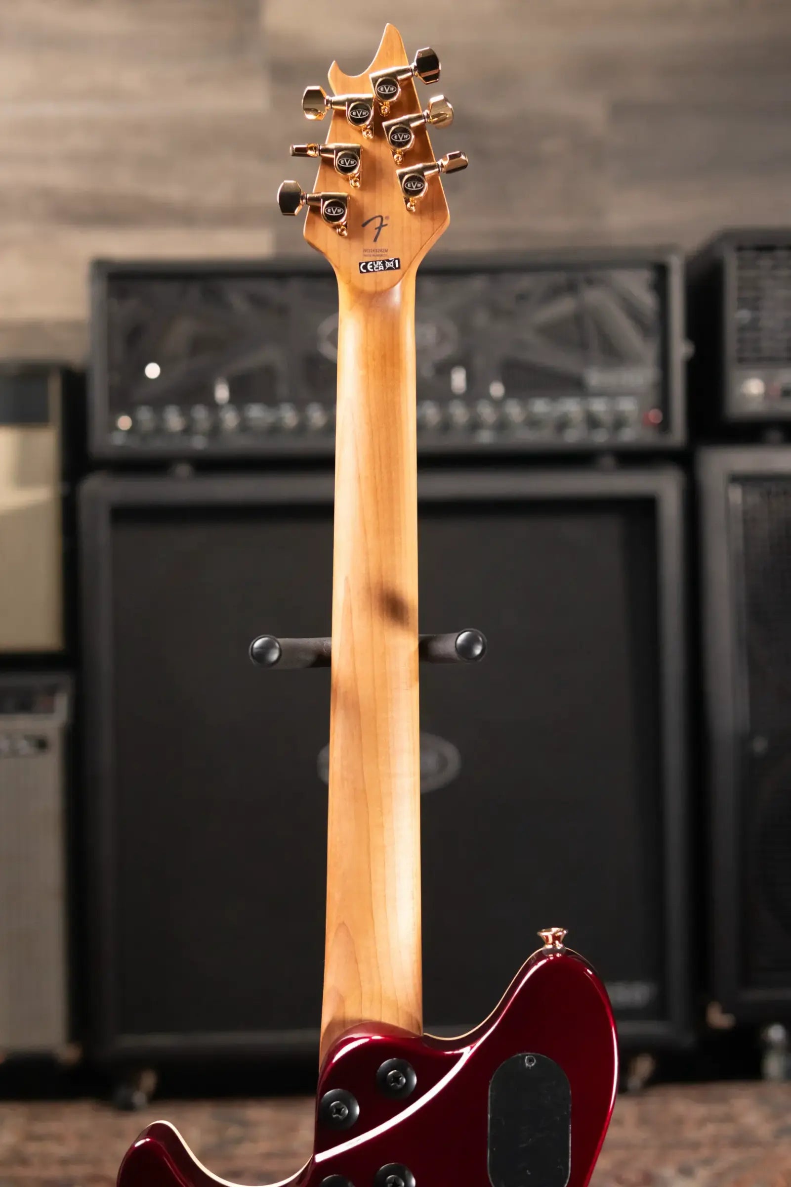 EVH Wolfgang Special TOM Electric Guitar, Baked Maple Fingerboard - Oxblood - Demo Model