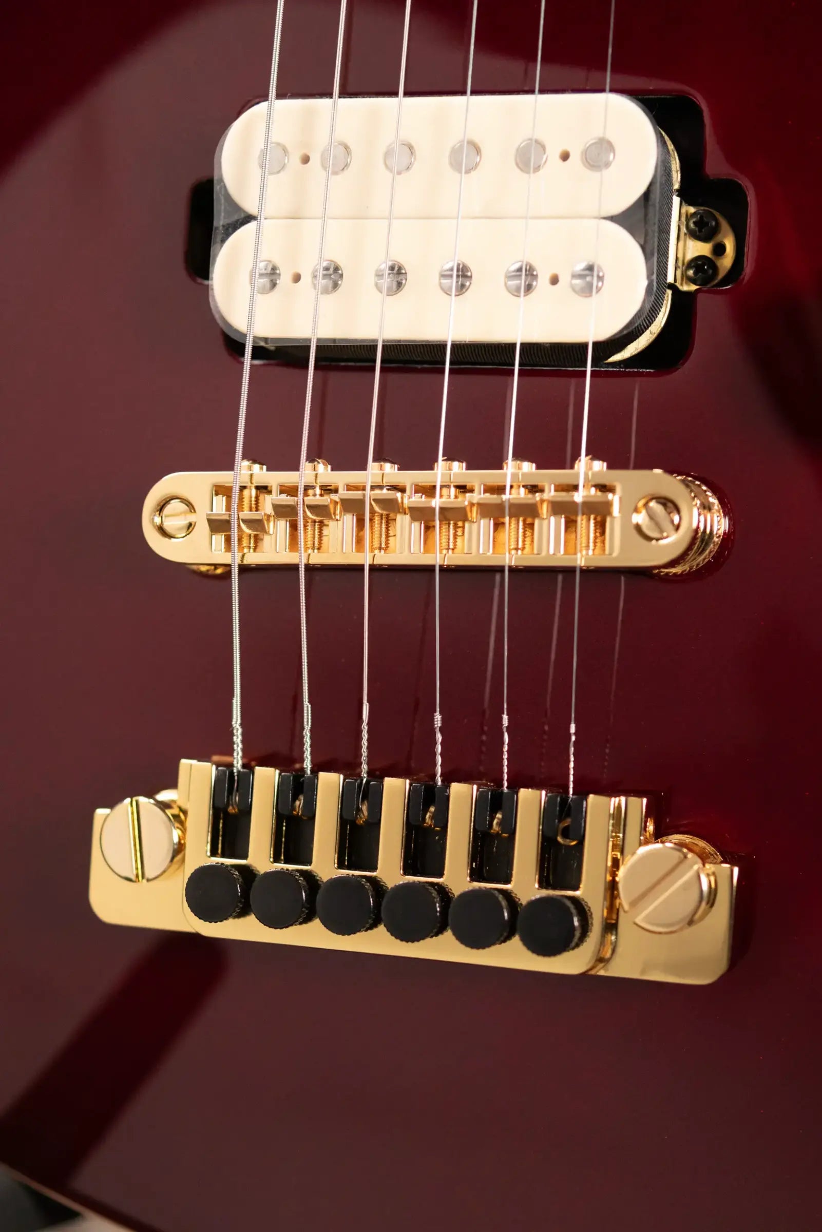 EVH Wolfgang Special TOM Electric Guitar, Baked Maple Fingerboard - Oxblood - Demo Model