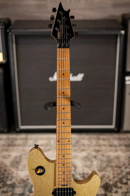 EVH Wolfgang Standard Electric Guitar - Gold Sparkle - with Epiphone Gig Bag - Used