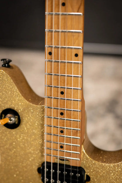 EVH Wolfgang Standard Electric Guitar - Gold Sparkle - with Epiphone Gig Bag - Used