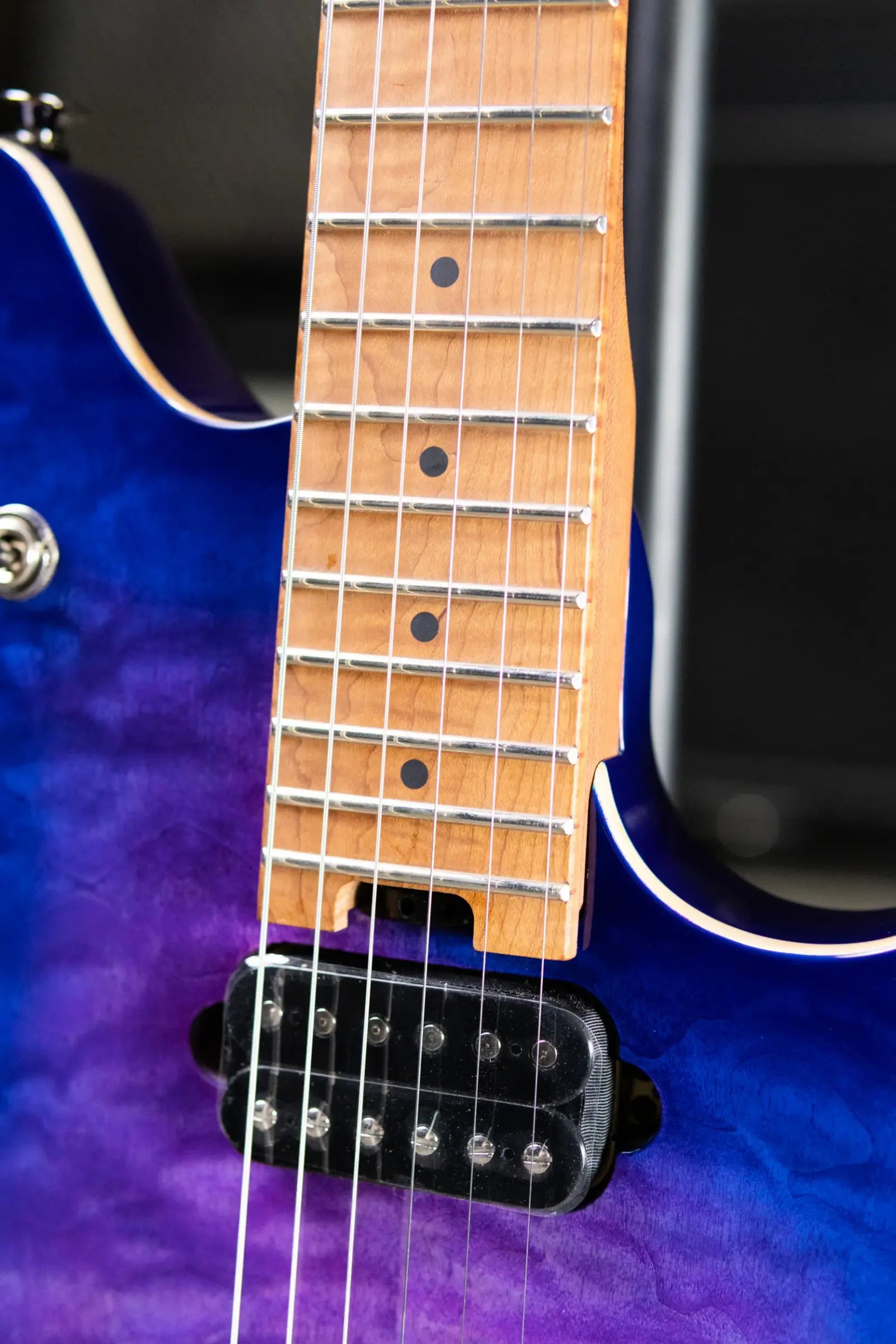 EVH Wolfgang WG Standard QM Electric Guitar - Northern Lights