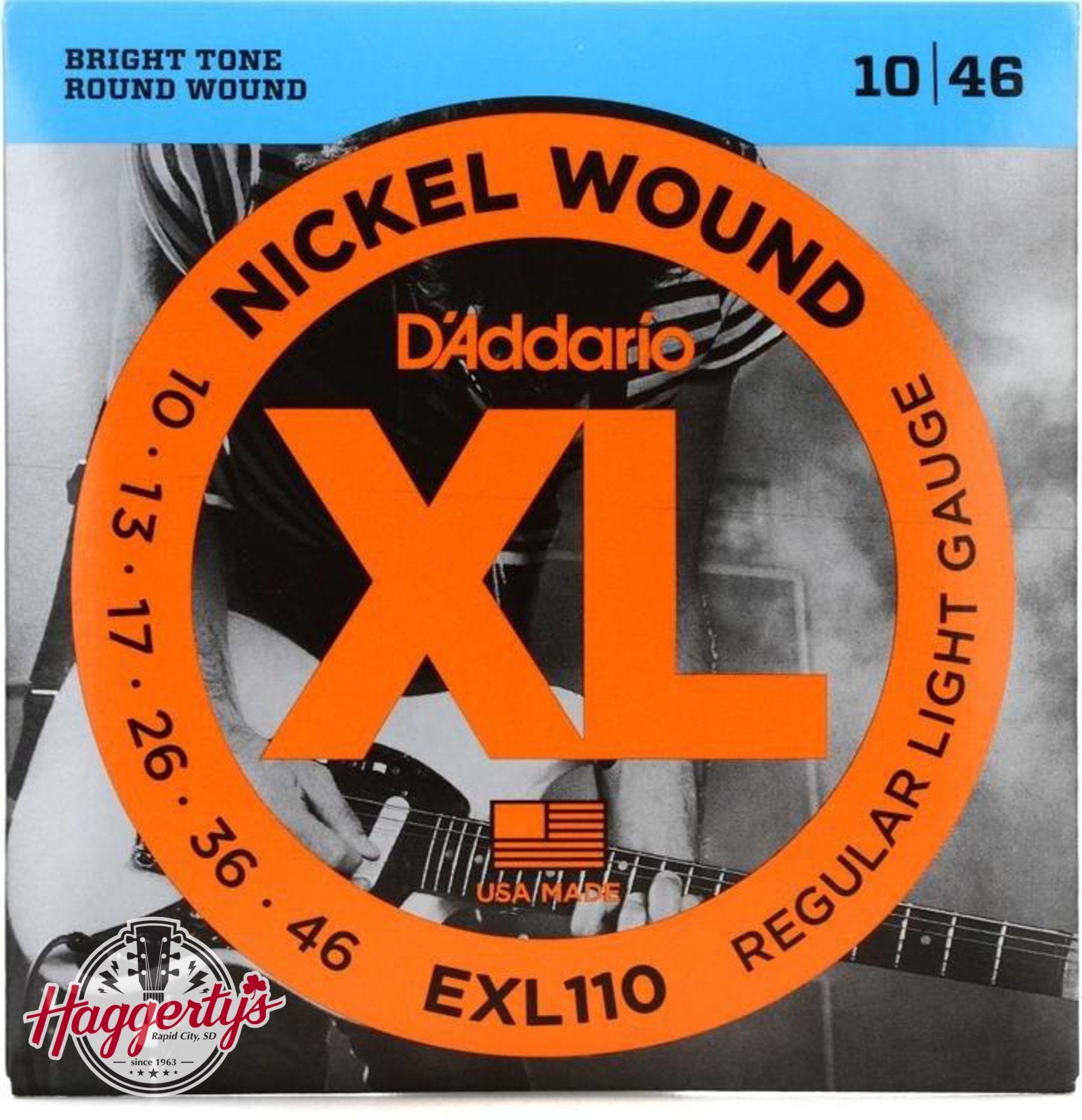 D'Addario EXL110 Electric Guitar Strings 10-46