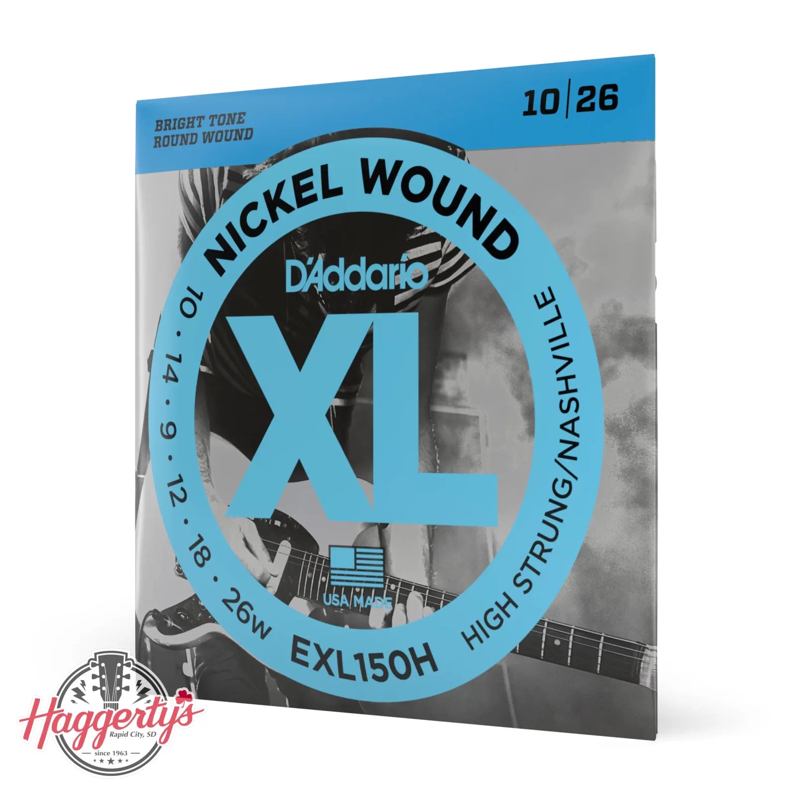 D'Addario EXL150H High Strung/Nashville Tuning Nickle Wound