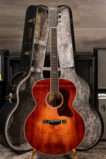 Eastman AC330E-CLA Jumbo Acoustic/Electric Guitar - Classic with Hardshell Case