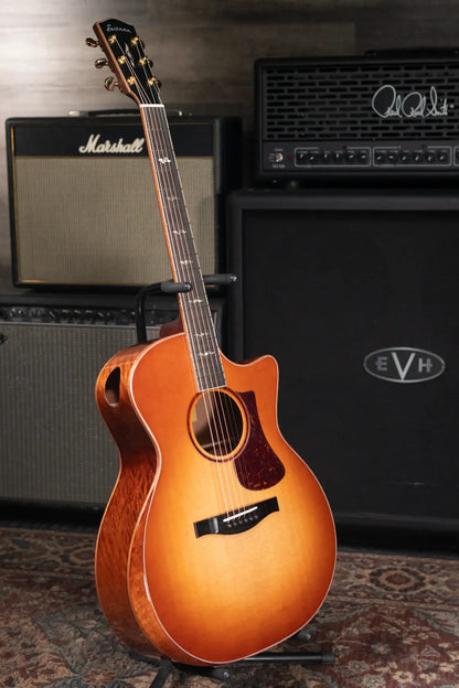 Eastman AC522CE-GB Grand Auditorium Acoustic/Electric Guitar - Goldburst with Hardshell Case