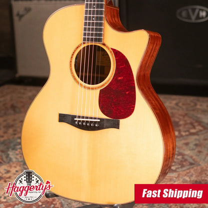 Eastman AC522ce Mahogany/Spruce Acoustic-Electric Guitar with Hardshell Case - Used