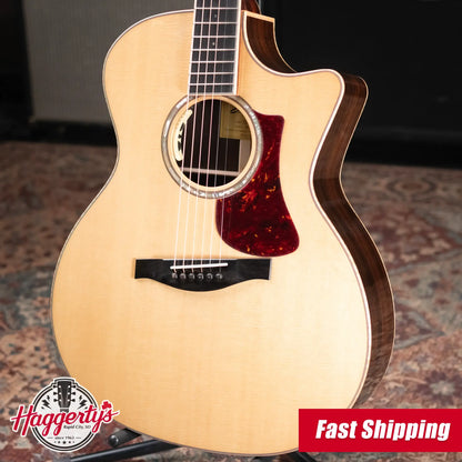 Eastman AC822CE-FF Fan Fret Grand Auditorium Acoustic/Electric Guitar with Hardshell Case