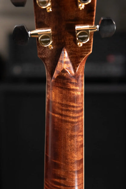 Eastman AC822CE-FF Fan Fret Grand Auditorium Acoustic/Electric Guitar with Hardshell Case