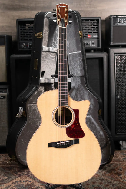 Eastman AC822CE-FF Fan Fret Grand Auditorium Acoustic/Electric Guitar with Hardshell Case