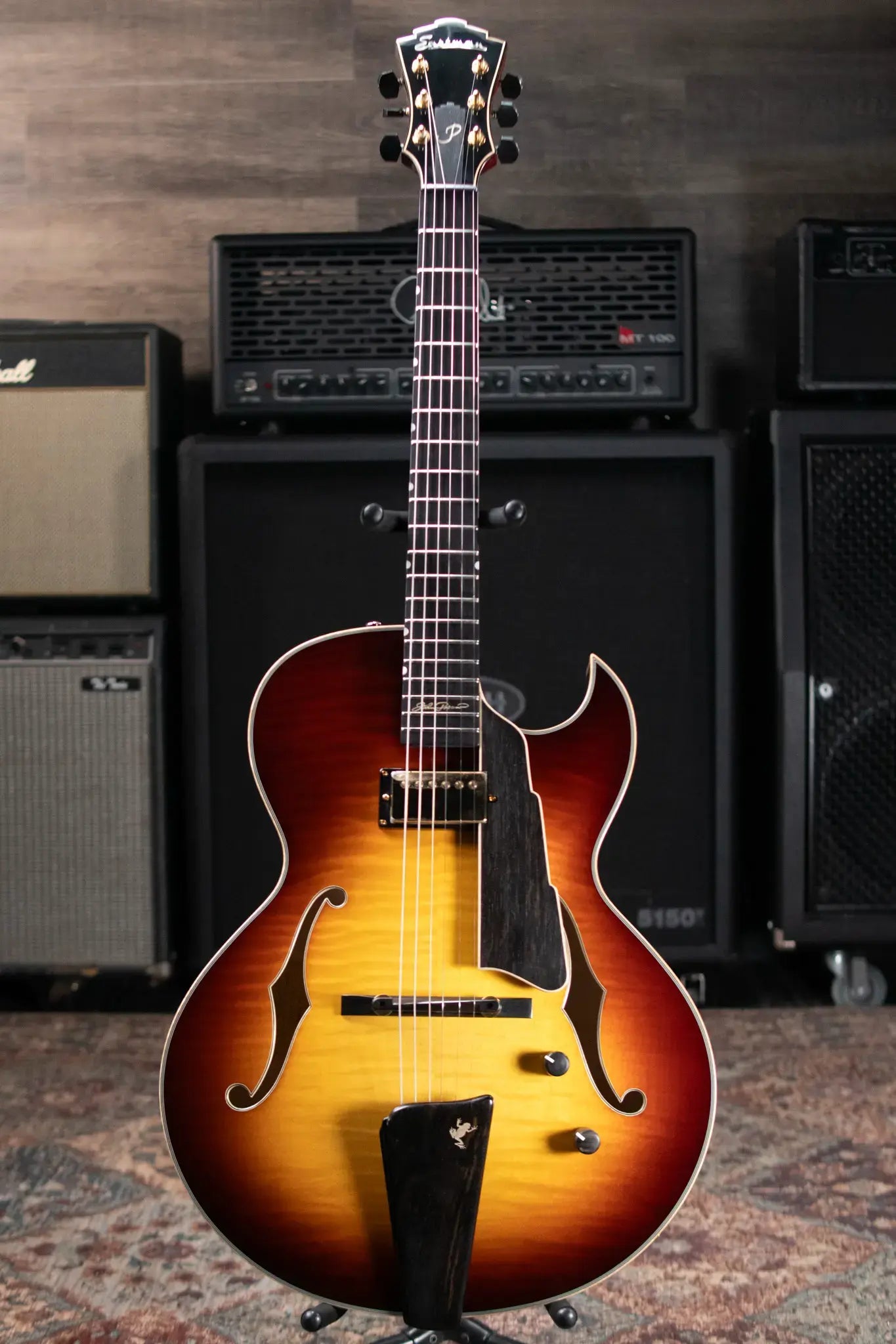 Eastman AR480CE-SB John Pisano 30th Anniversary Edition - Sunburst with Hardshell Case - Demo