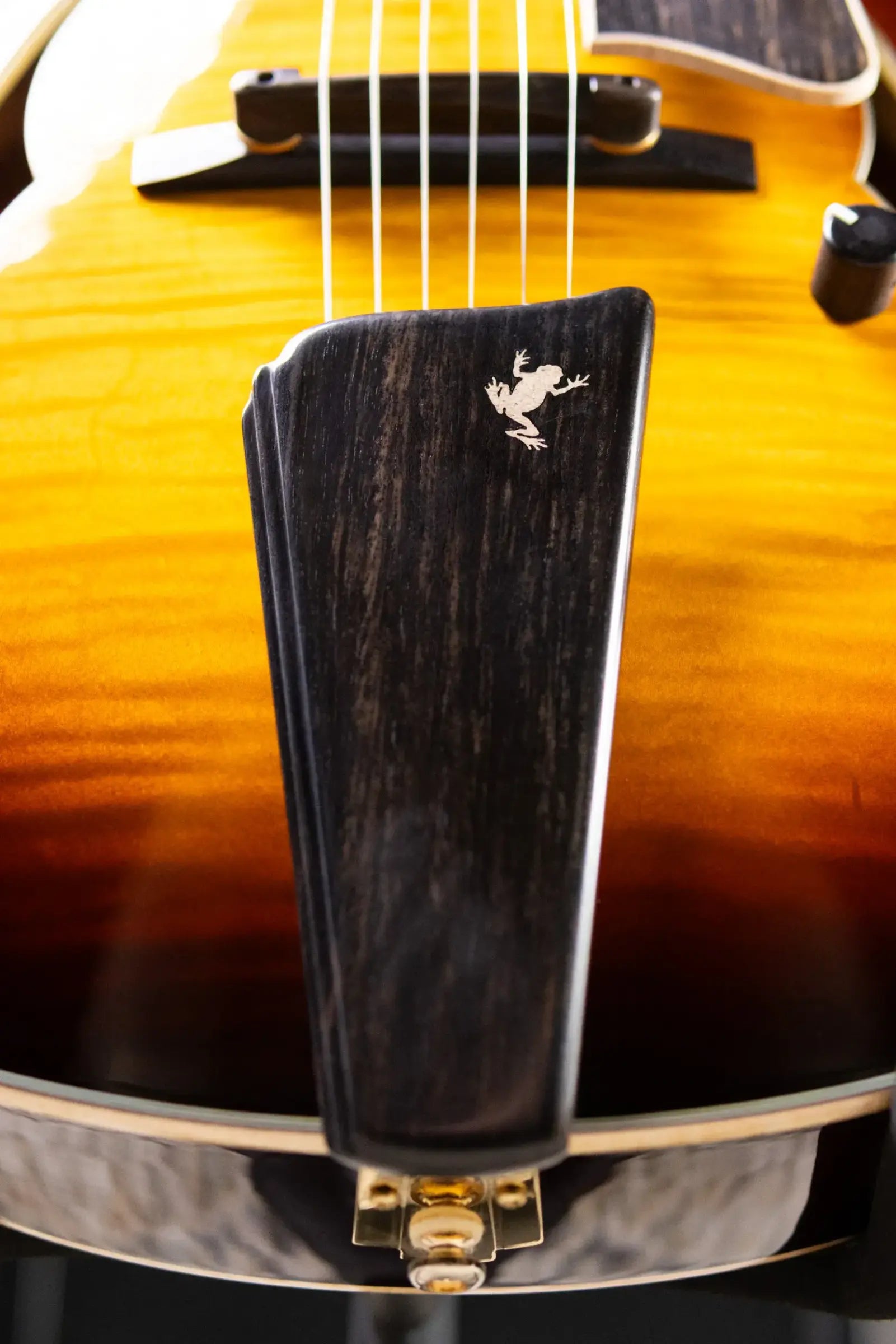 Eastman AR480CE-SB John Pisano Signature Archtop Hollowbody Electric Guitar - Sunburst with Hardshell Case