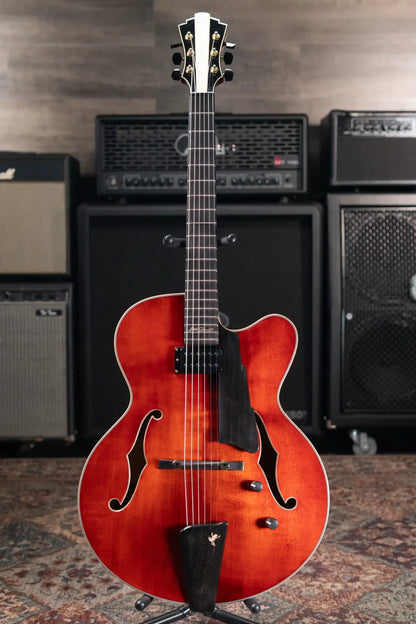 Eastman AR680CE John Pisano Signature Electric Guitar with Hardshell Case