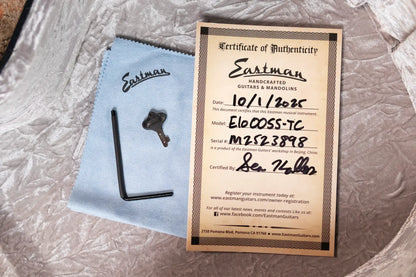 Eastman E10 OOSS-TC Acoustic Guitar - Sunburst with Hardshell Case