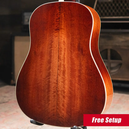 Eastman E10SS-TC Dreadnought Acoustic Guitar - Sunburst with Hardshell Case