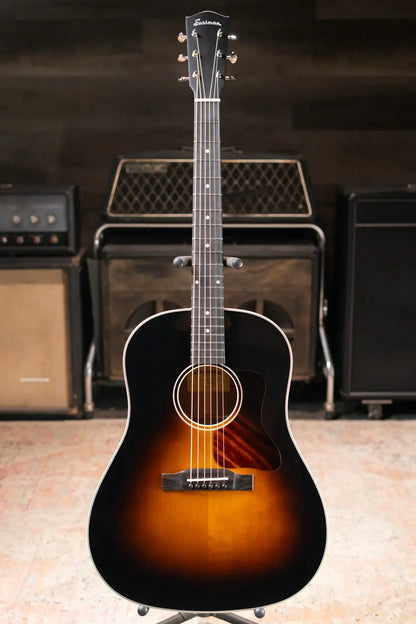 Eastman E10SS-TC Dreadnought Acoustic Guitar - Sunburst with Hardshell Case