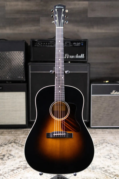 Eastman E10SS-TC Thermo-Cured Dreadnought Acoustic Guitar -  Sunburst with Hardshell Case