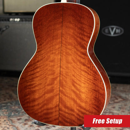 Eastman E10 OOSS-TC Acoustic Guitar - Sunburst with Hardshell Case