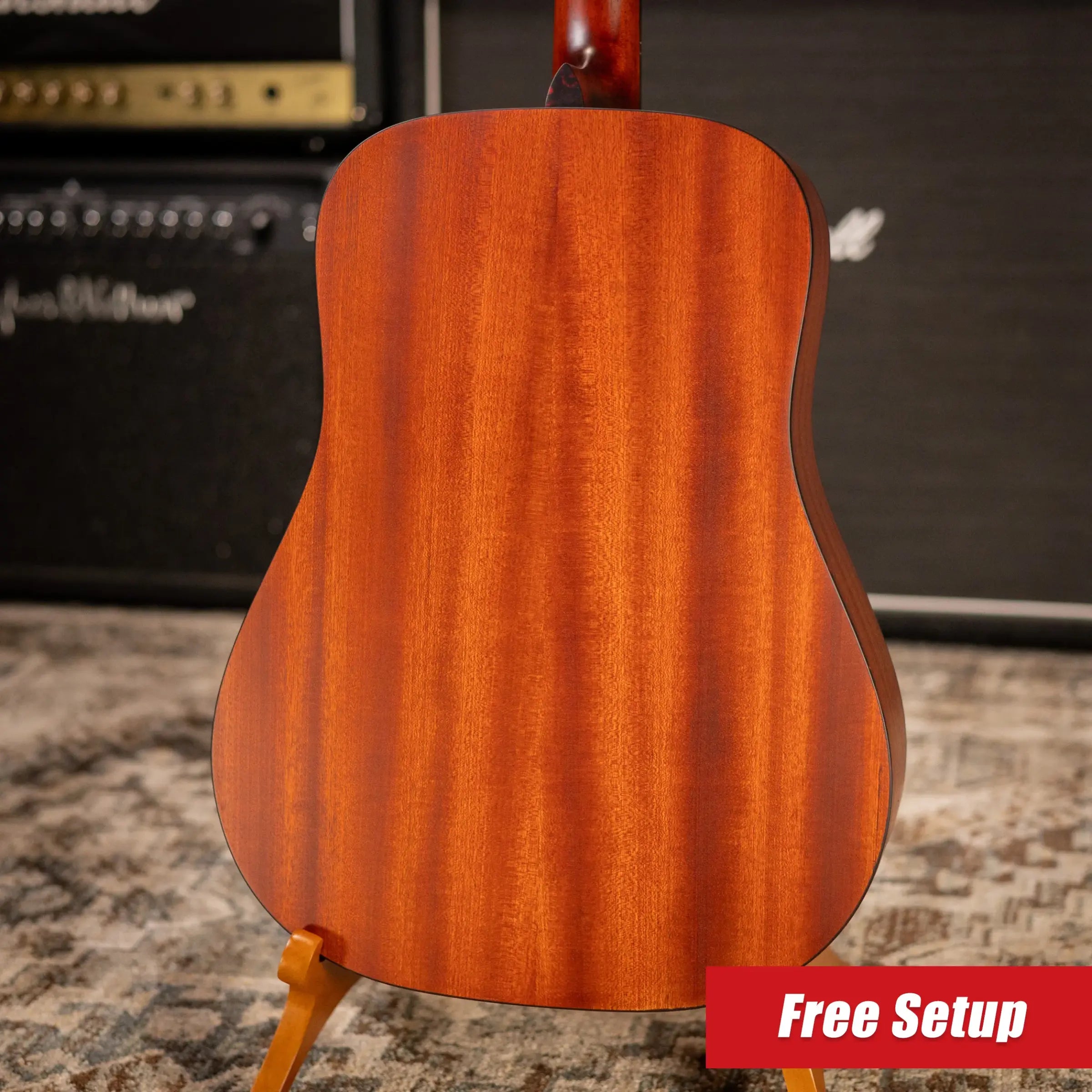 Eastman E1D Dreadnought Acoustic Guitar with Gig Bag