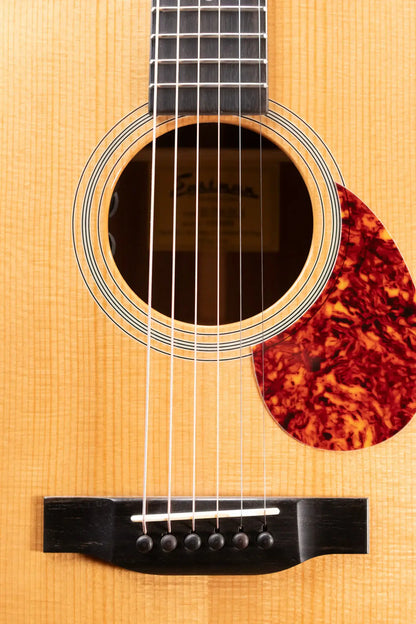 Eastman E1OM-DLX Acoustic/Electric Guitar with Gig Bag