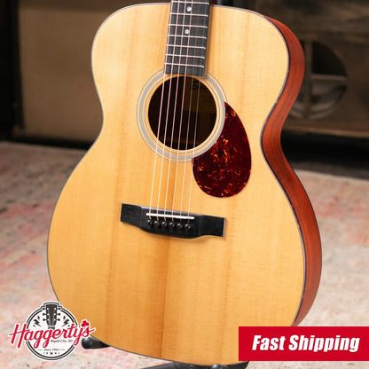 Eastman E1OM Orchestra Model Acoustic Guitar - Natural with Softshell Case