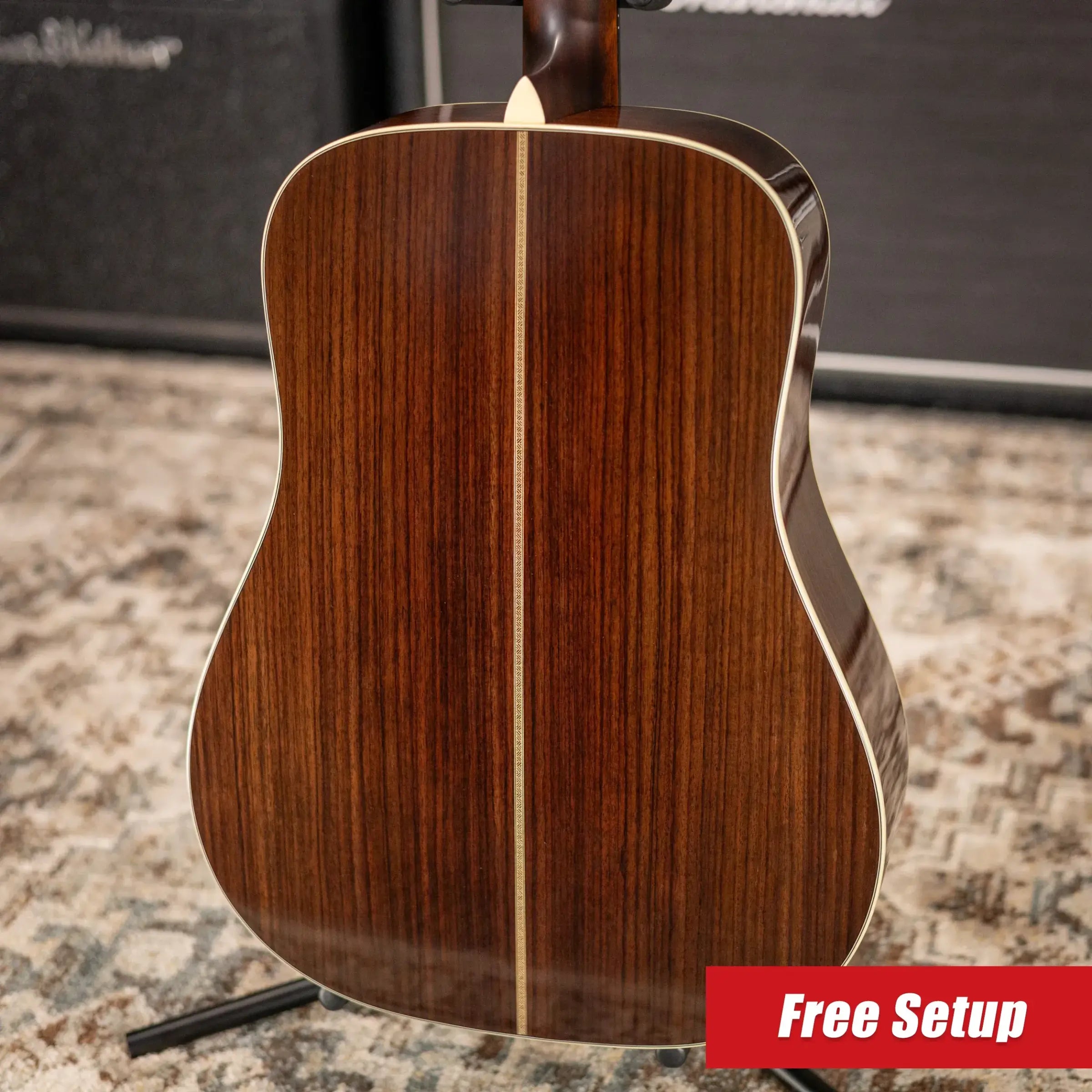 Eastman E20D-TC Thermo Cured Dreadnought Acoustic Guitar with Hardshell Case