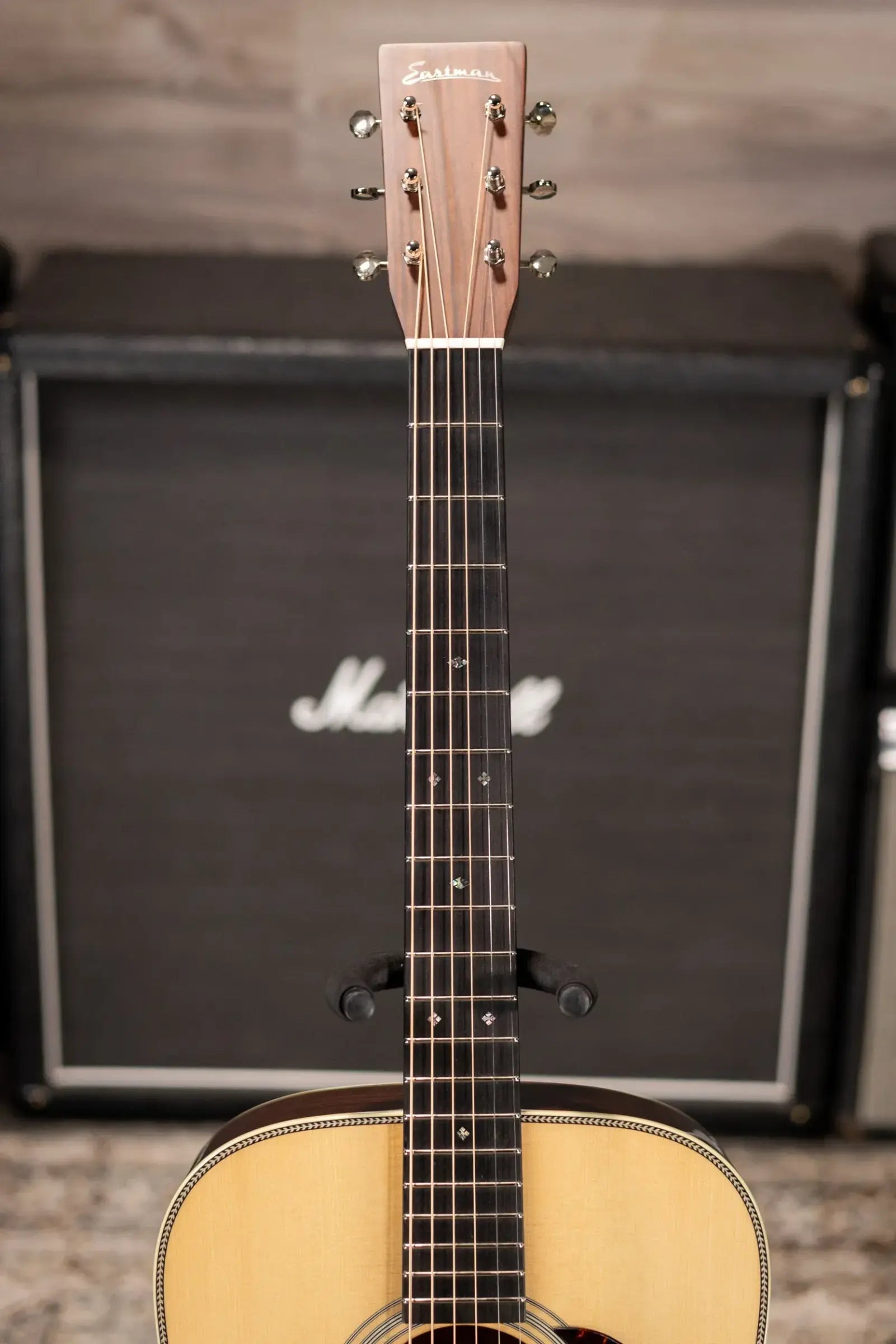 Eastman E20D-TC Thermo Cured Dreadnought Acoustic Guitar with Hardshell Case