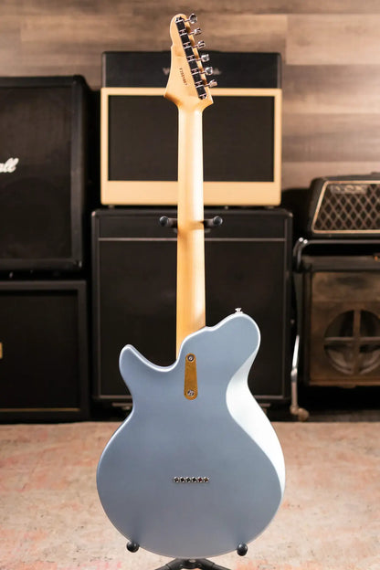 Eastman FT-SC'52-IBM FullerTone Series SC Electric Guitar - Ice Blue Metallic with Gig Bag