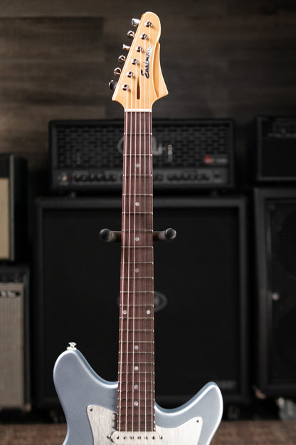 Eastman FullerTone DC'62 Electric Guitar - Ice Blue Metallic with Padded Gig Bag