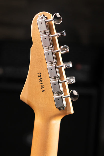 Eastman FullerTone DC'62 Electric Guitar - Ice Blue Metallic with Padded Gig Bag