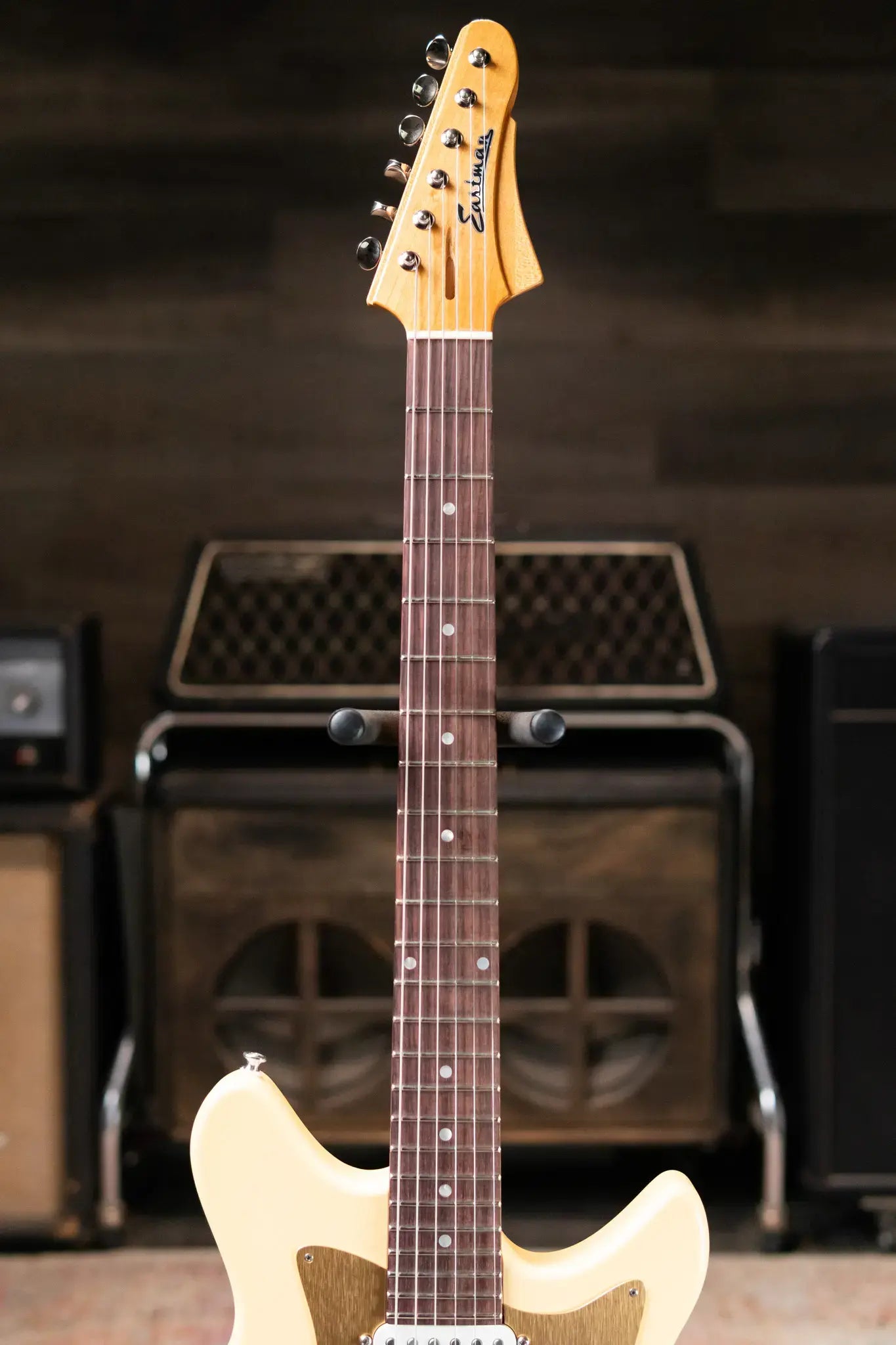 Eastman FullerTone Series DC Electric Guitar - Desert Sand with Gig Bag